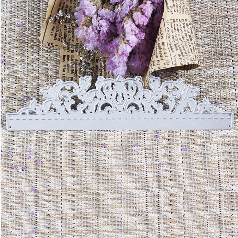 
Scrapbooking & Paper Crafting Metal Curve Stencil Cut Die 