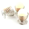 Custom nickel plated spring steel cup shape decorate egg coil springs