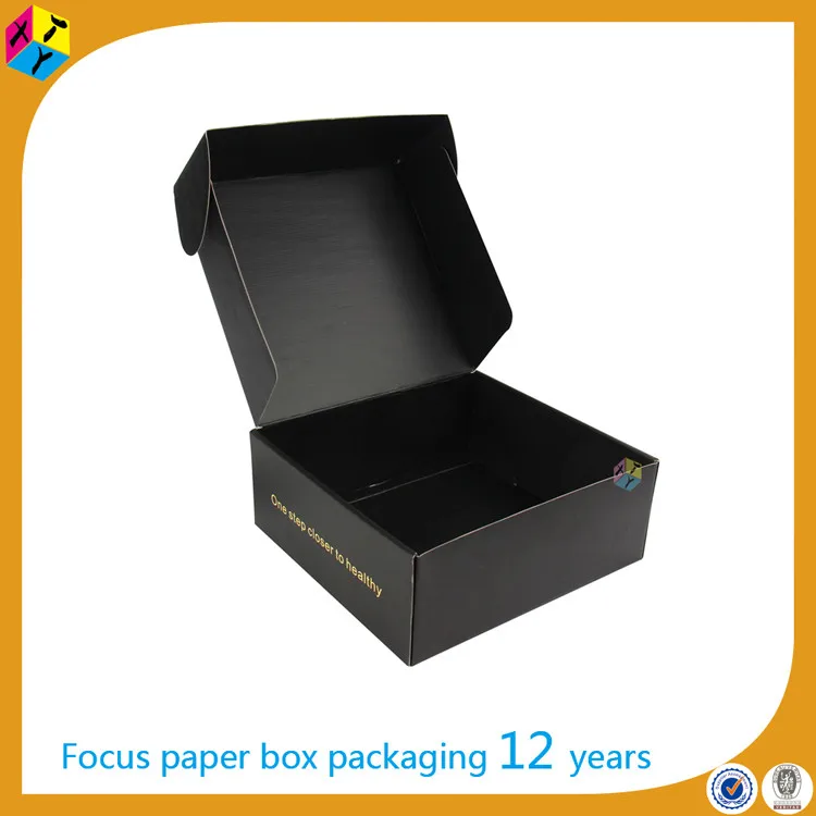 Custom Cheap Matte Black Corrugated Shipping Boxes Buy Matte Black