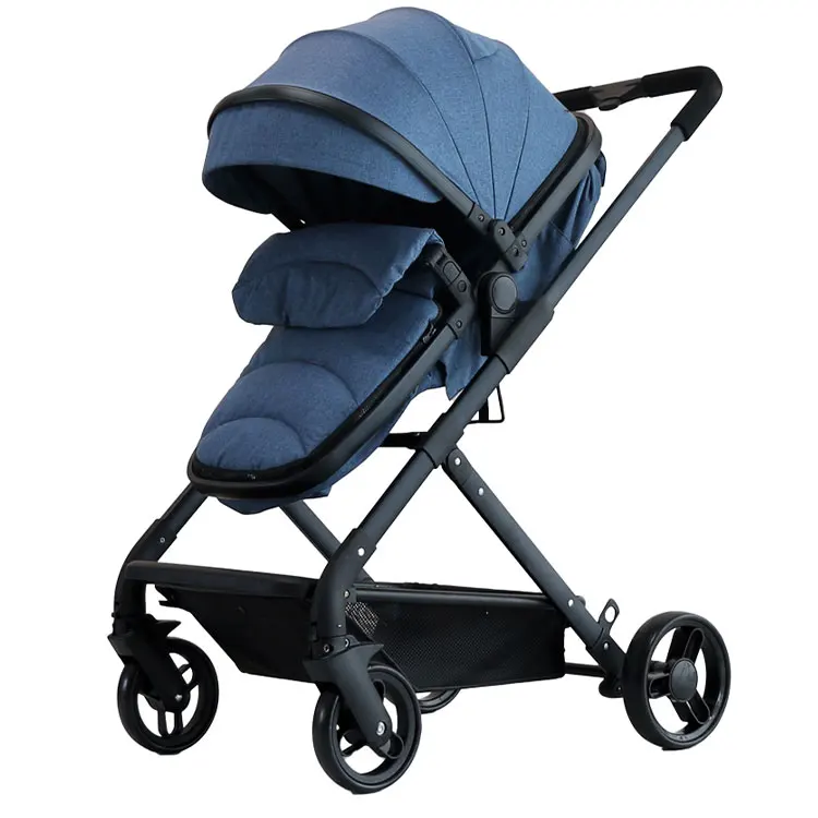 blue stroller for girl