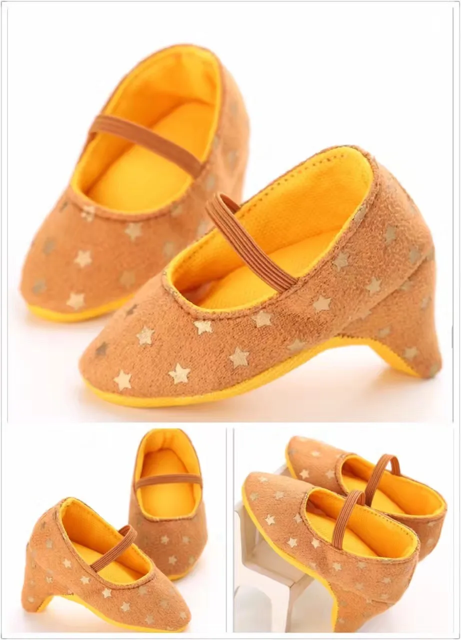 New Arrival Kid Shoes Little Girls High Heels Fancy Girls Party Shoes