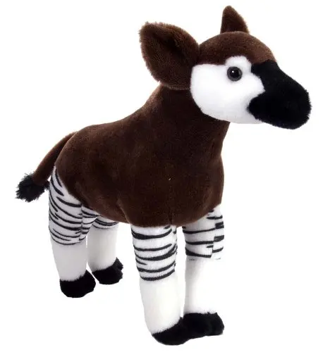 Boneka Binatang Okapi Mainan Binatang Okapi Mewah Boneka Binatang