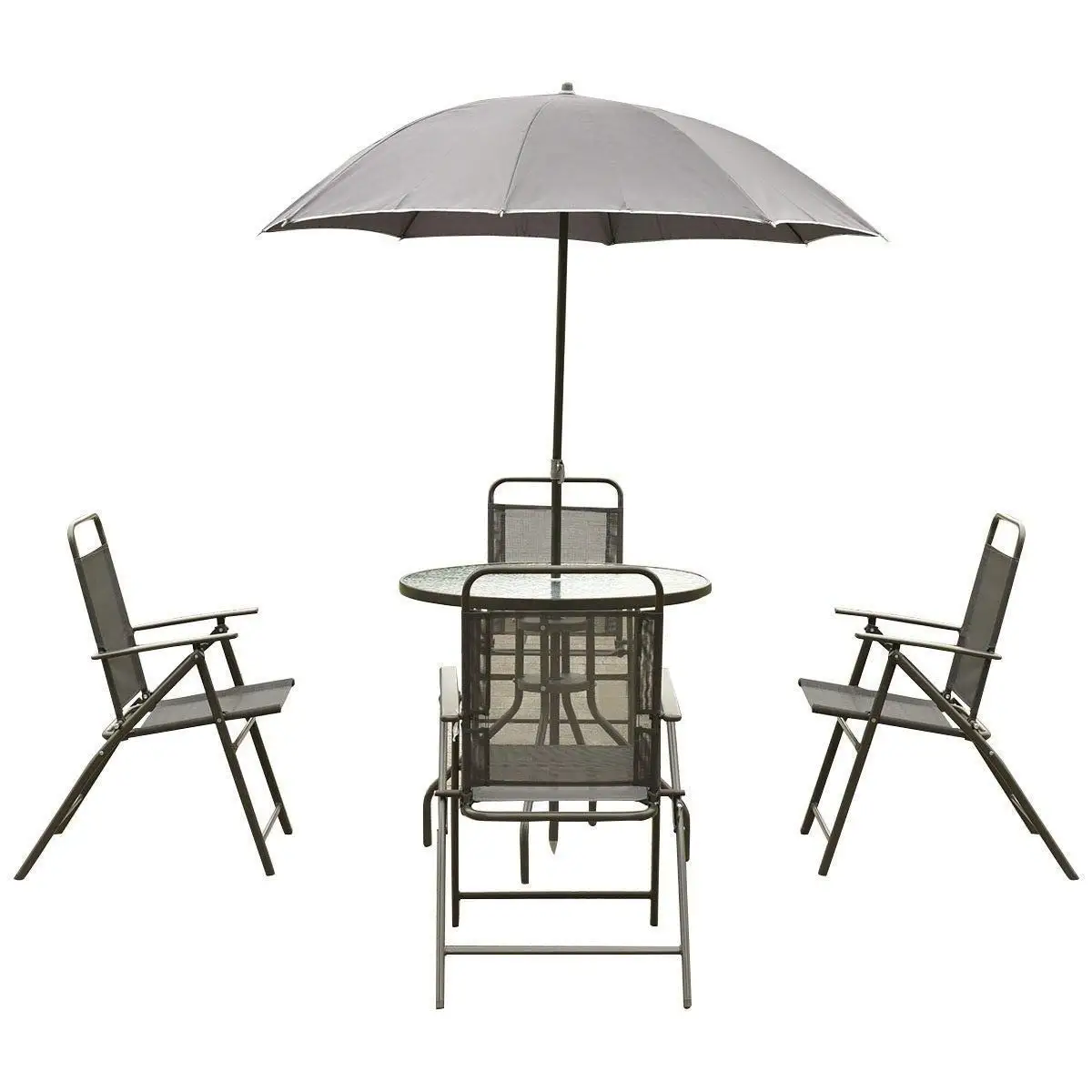 small umbrella table and chairs