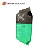 custom printed laminated aluminum foil plastic flexible food ground coffee bean packaging/ package/ packing pouch bag for coffee
