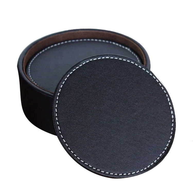 round leather coasters wholesale (2).jpg