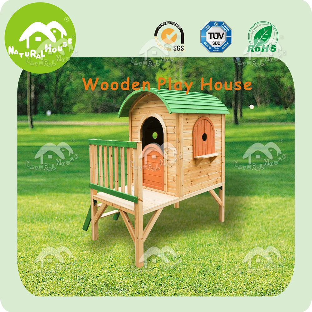 
LOVELY children timber house, waterproof roof, stable and safe structure 