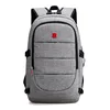 Laptop Backpack Business Computer Backpack USB Charging Cable and Password lock Anti-theft School backpack