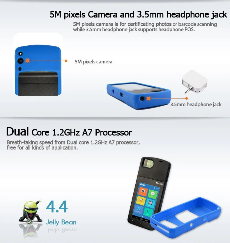 TPS350 Sim Card attendance machine