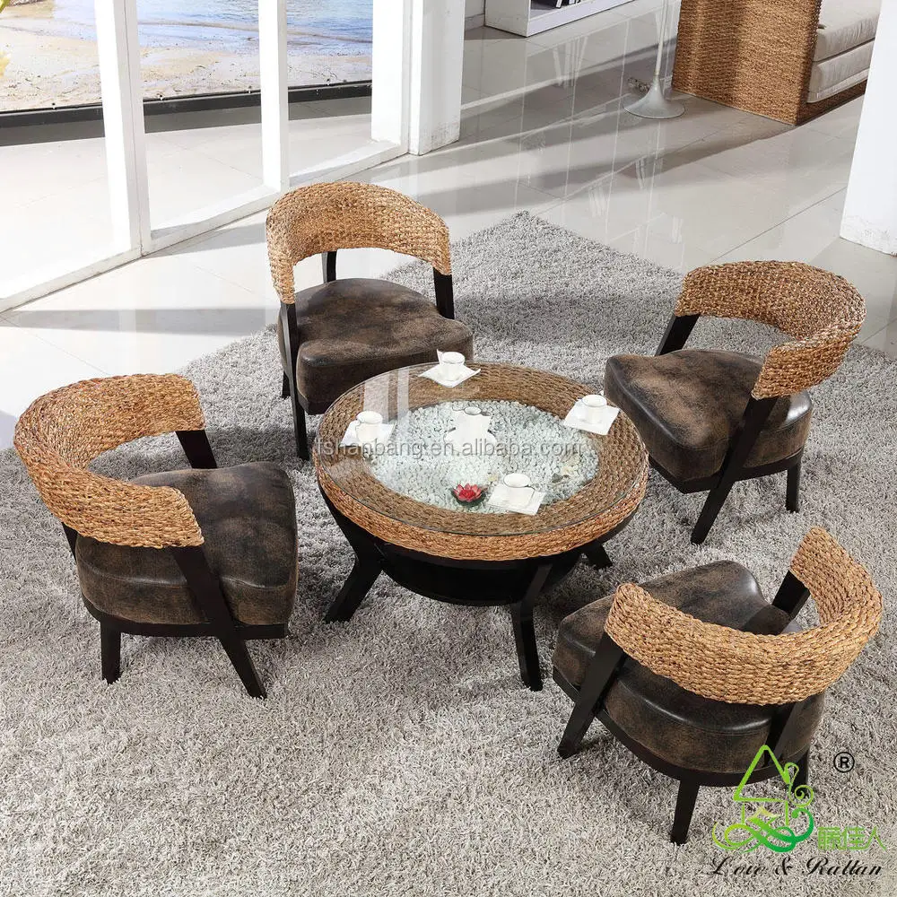 Hote Sale Modern Chic Coffee Shop Cafe Table Chair Furniture Set