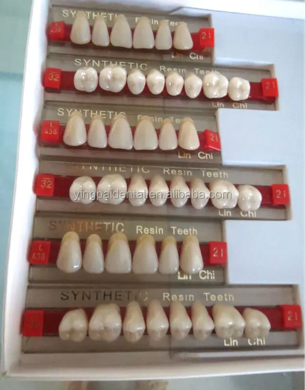 Dental Composite Acrylic Resin Teeth/synthetic Acrylic Denture Teeth