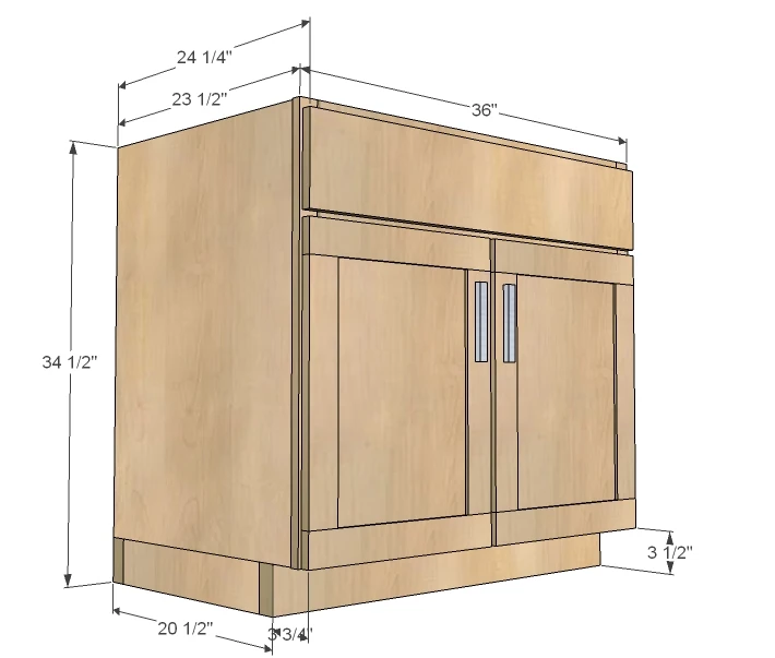 American Style Customized Solid Wood Door Kitchen Cabinet 