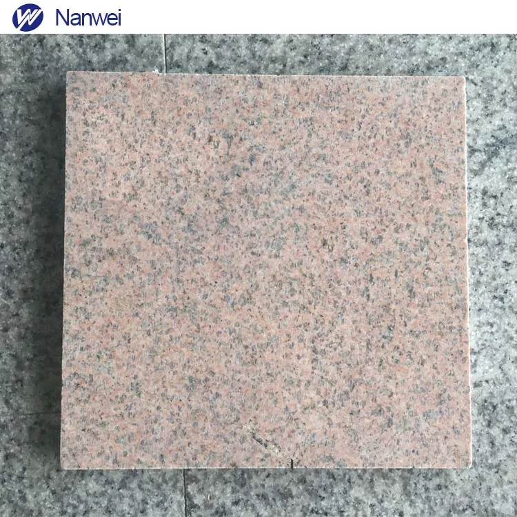 Pink granite tile
