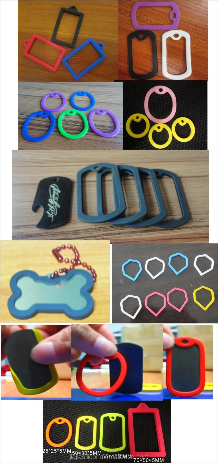 dog tag cover silencer