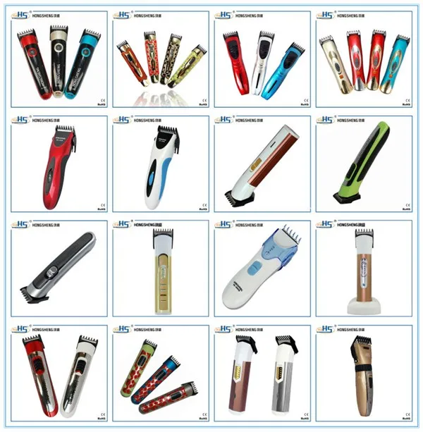 different types of barber clippers