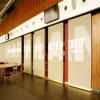 Sliding folding doors partition interior room divider for Turkey restaurant