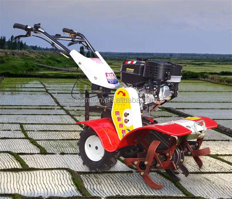 Mini walk behind paddy field tiller cultivators for sale, View field