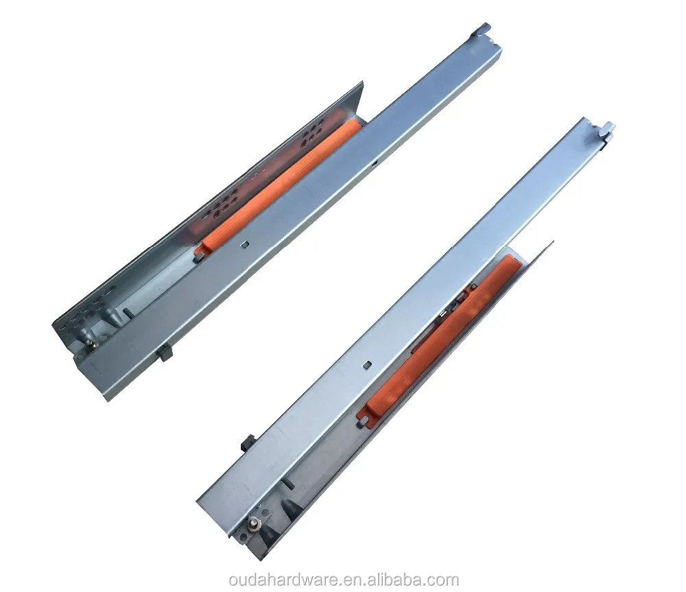 3fold Full Extension Push To Open Drawer Slide Channel Buy Slide