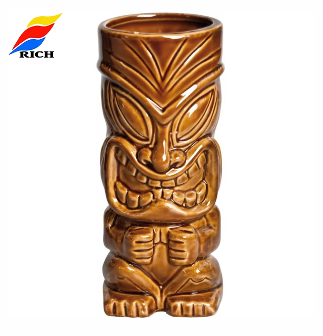 Best Selling Custom Cheap Ancient Ceramic Tiki Mug Cup Buy Tiki Mugs