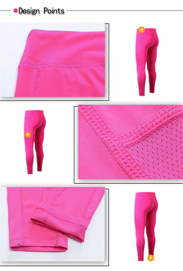 Lady Yoga Pants Slim Running Fitness Leggings Good Elastic Profession