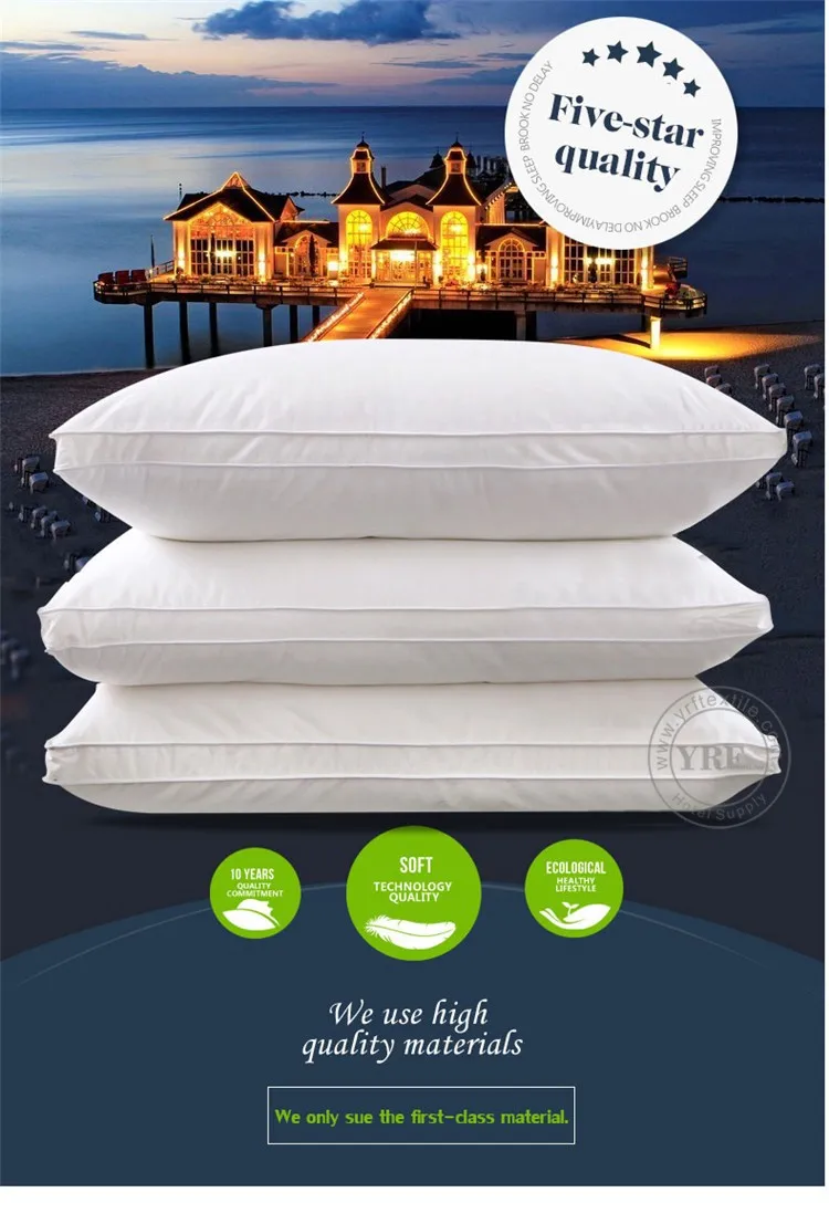 Hot Sale 5 Star Hotel Cheap Pillow Wholesale Hilton Hotel Standard