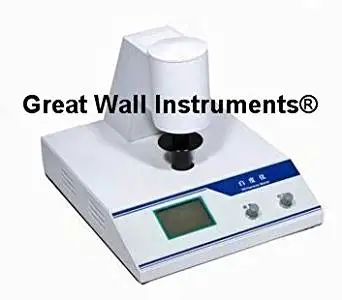 Desktop Digital Whiteness Meter leucometer white colour Tester
