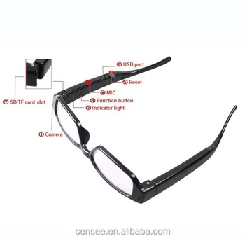 reading glasses with camera