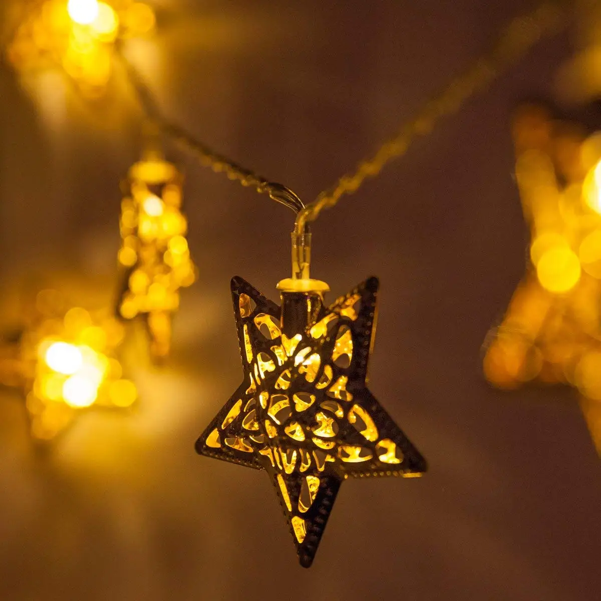 get quotations 6 battery operated metal star led string lightsgolden christmas tree string lights - Christmas Light Necklace Battery Operated get quotations 6 battery operated metal star led string lightsgolden christmas tree string lights - Christmas Light Necklace Battery Operated