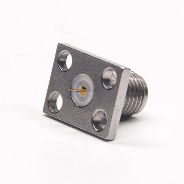 K 2.92mm Female Connector Microwave Connectors 50ohm Straight For Pcb