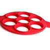 Nonstick Silicone Pancake Ring, Fried Egg Mold Egg Ring Egg Shaper New Pancake Mold Easy and Fun Kitchen Tools