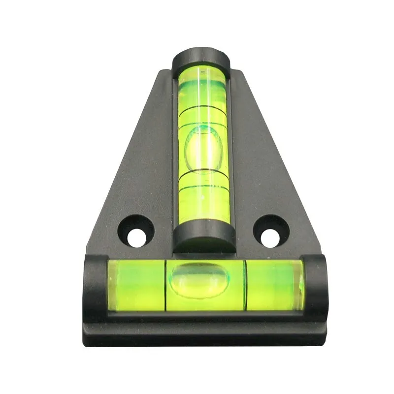 5 Pieces 2 Way T-Type Bubble Spirit Level for Professional Measuring Tool 