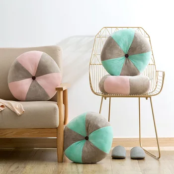 42cm Cojines Decorativos Para Sofa In Office Nap Pillow Seat Cushion Christmas Decorations For Home Round Soft Car Waist Floor Seating