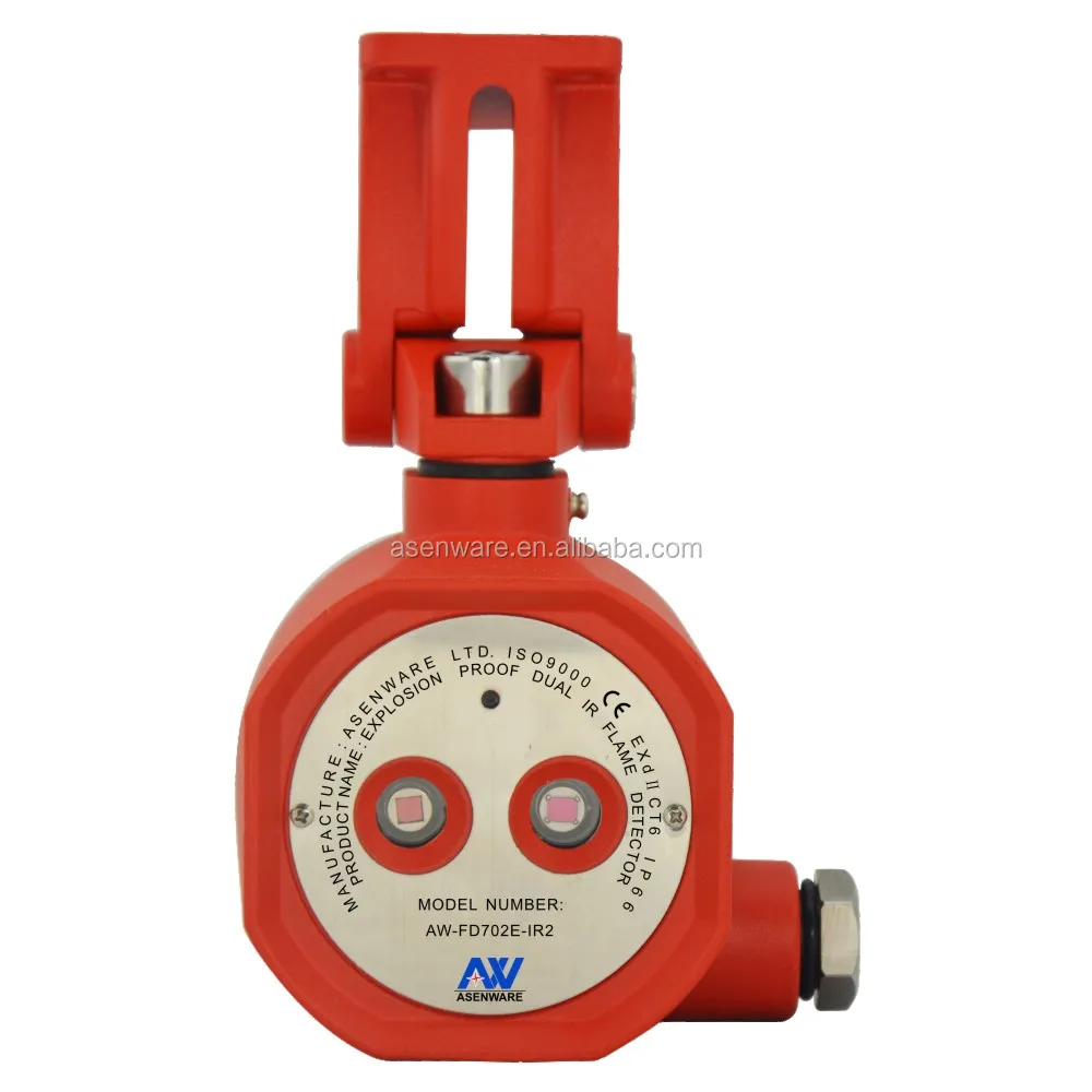 Infrared radiation flame detectors with two sensors IP65