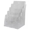 Clear Acrylic Business Card Holder Display Desktop Countertop Visiting card Holder