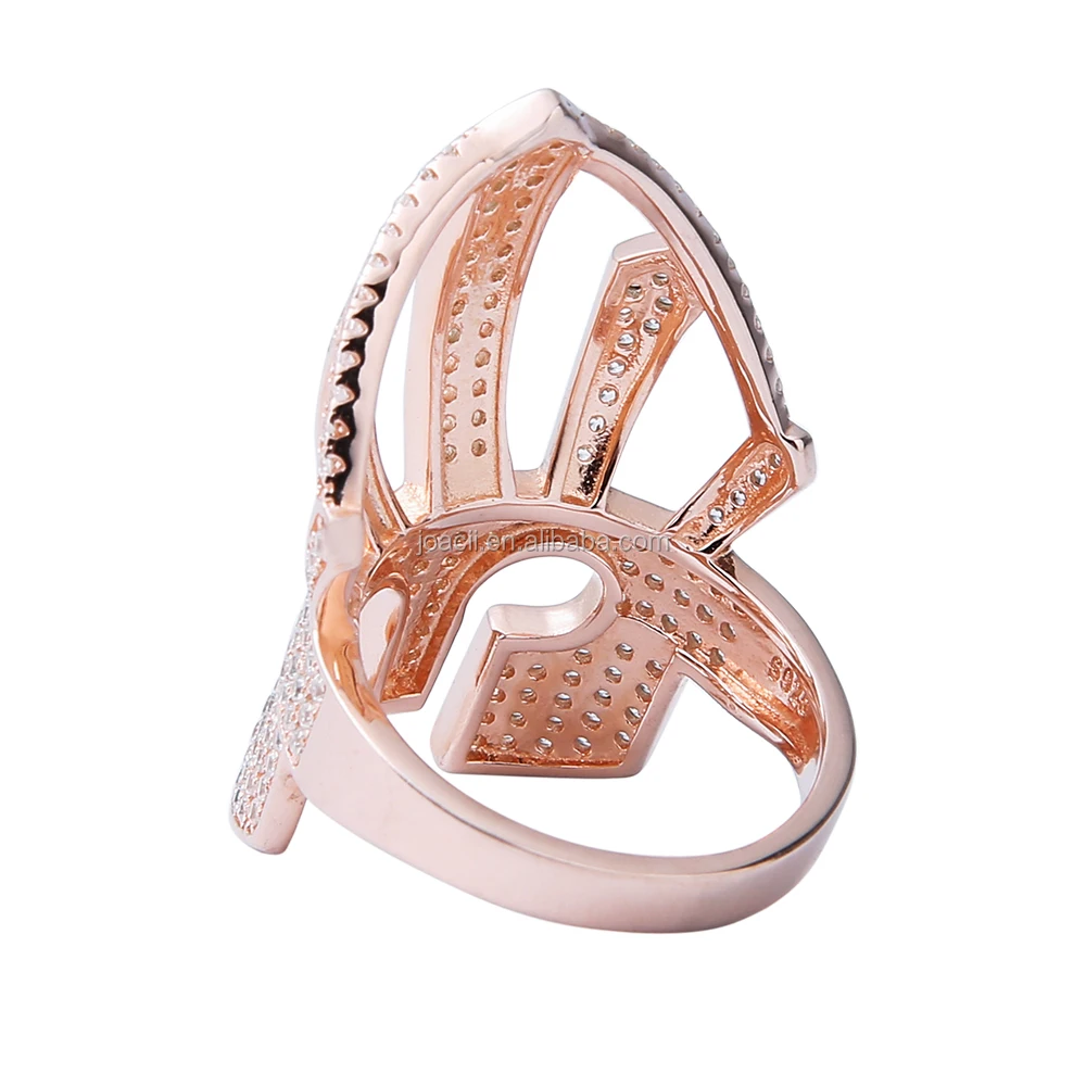 Joacii Fashion Finger Gold Stone Design Ring For Men
