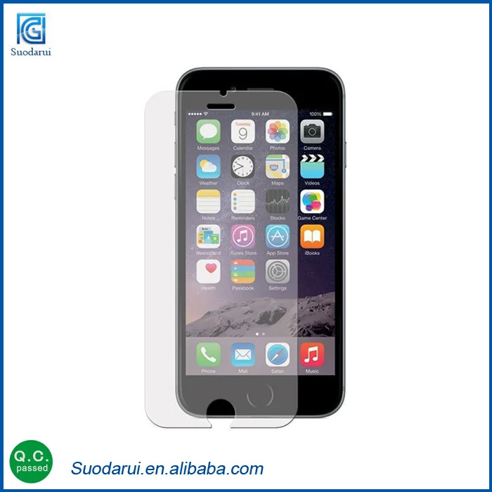 Clear Tempered Glass For iphone 6s 2.5D 0.30MM Flat Film Screen Protectors