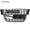 S5 front bumper lip spoiler body kit front bumper spring grille for Audi A5 2008 2009 2010 2012