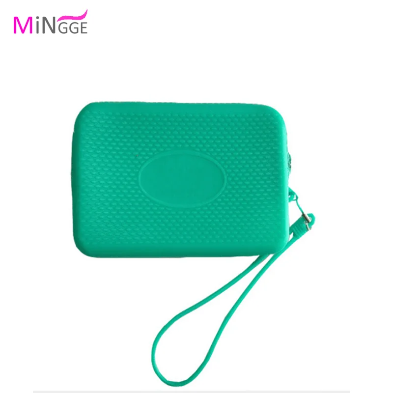 High Quality Waterproof Silicone Zipper Bag With Rope Buy Silicone