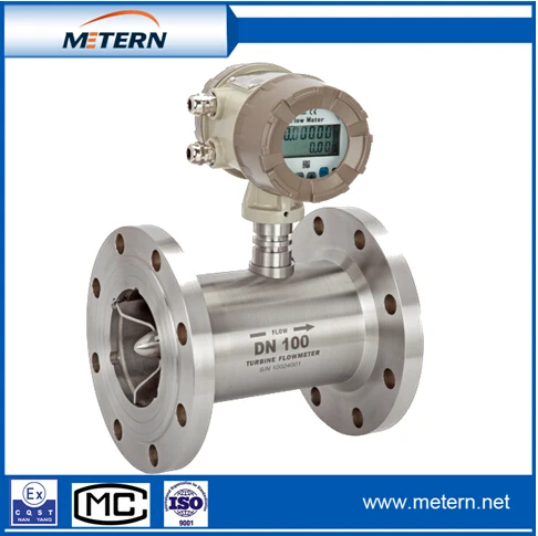 Liquid turbine flow meter 1