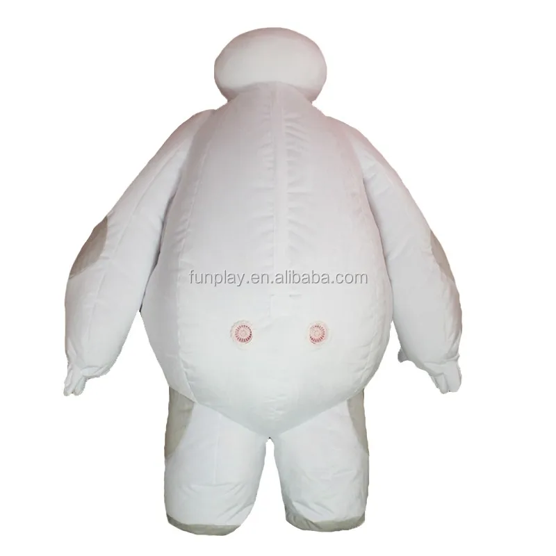 Hi Ce Inflatable Big Hero 6 Baymax Costume Huge White Baymax Mascot