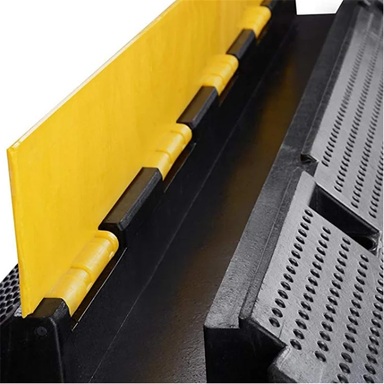 Manufacturer one channel cable ramp cable protector rubber cable trap