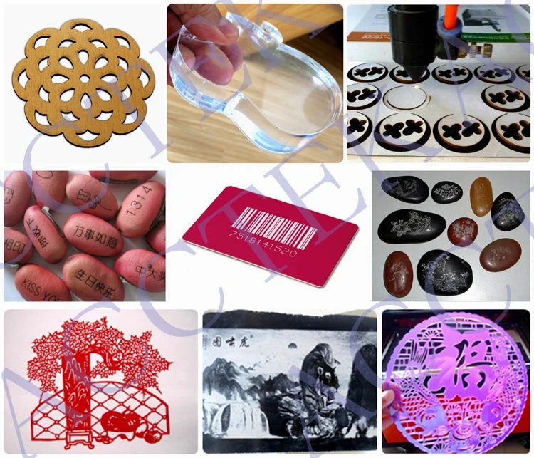 Cheap hot sale Acrylic laser cutting machine low cost CO2 laser engraving machine honeycomb or blade table