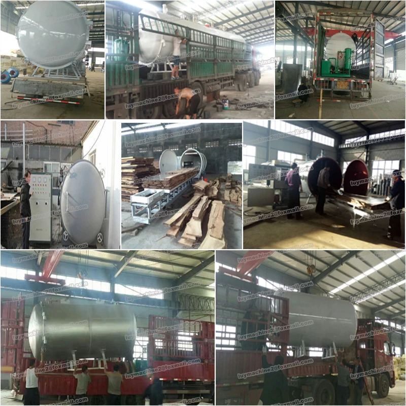 High Frequency Drying Kiln Dryer Chamber Equipment Machine For Wood