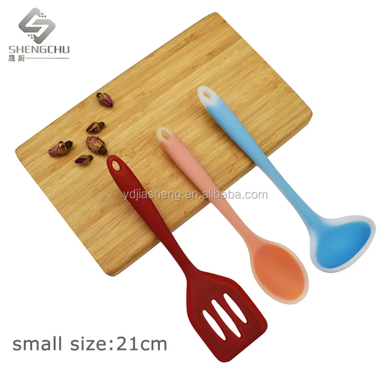 mini silicone utensil set