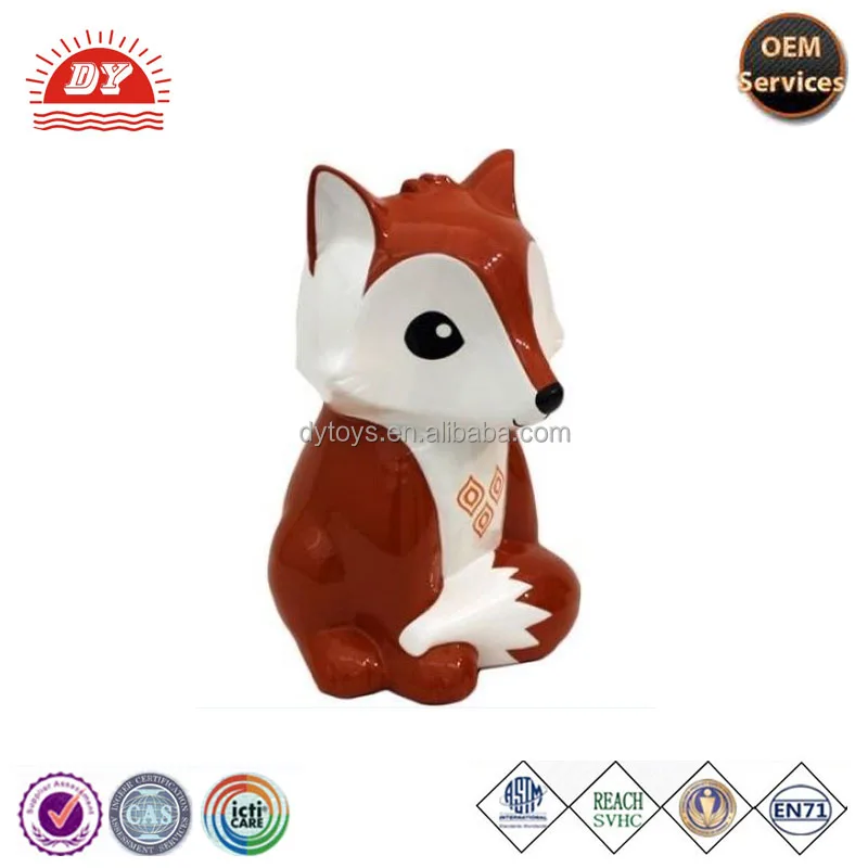 fox piggy bank