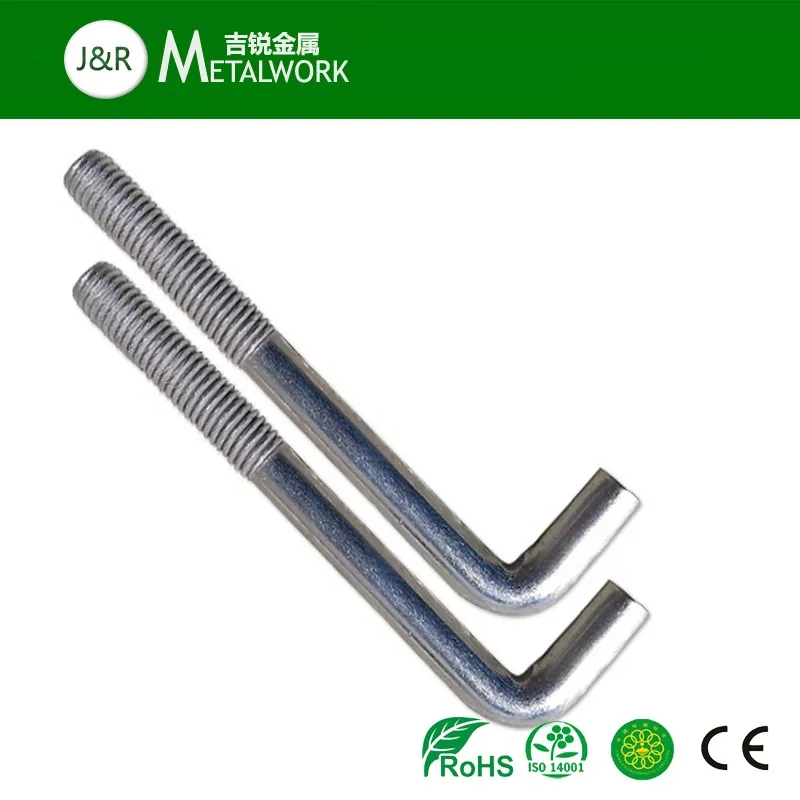 M16 M20 Stainless Steel Ss304 L Shaped Anchor Bolt Din6378 Buy L