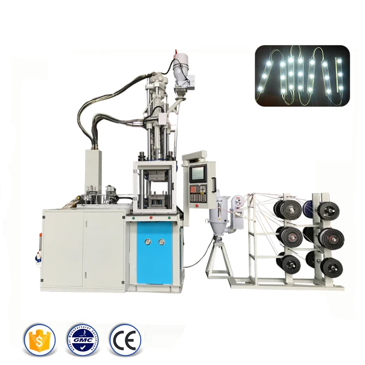 Standard Automatic Flexible Neon LED Rope Lights Plastic Making Injection Molding Machine
