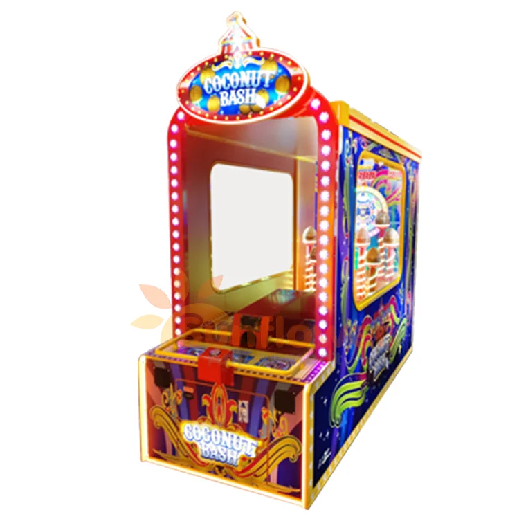 Newest Knock Down Coin Operated Ticket Redemption Arcade Games Coconut Bash Buy 19 Gun Shooting Games Coin Operated Shooting Shooter Game Machine Kids Game Machine Product On Alibaba Com