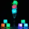 Party Decorative LED Plastic Ice Cube Light Multi-Color Liquid Sensor Ice Cubes