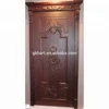 Classical special painting carved wooden door China wood door design