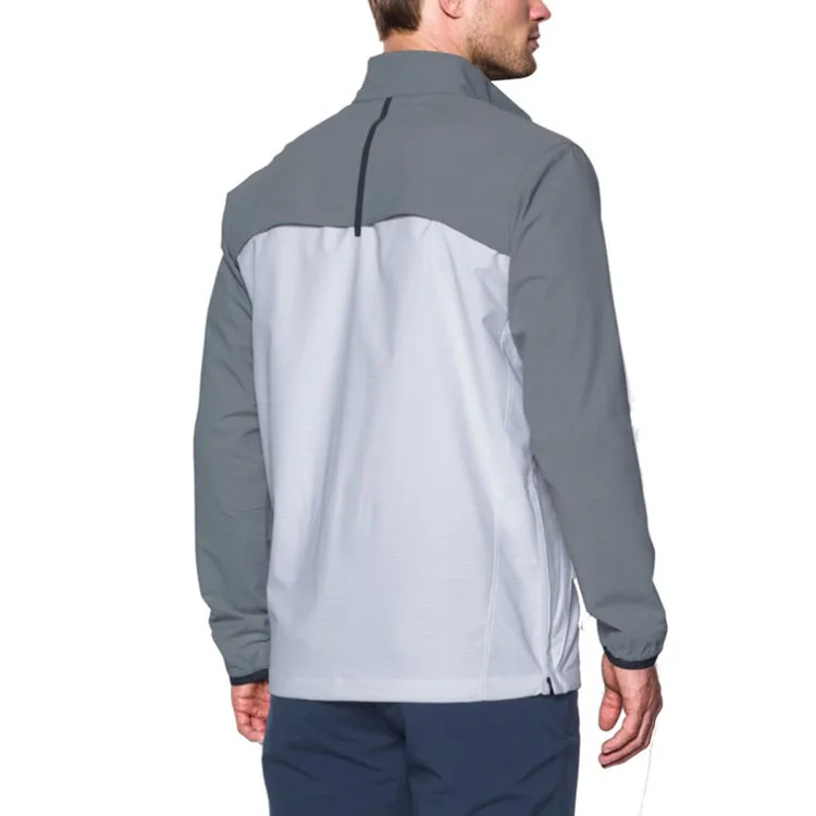 Men's Windstrike Quater Zip Classic Jacket With Pockets Best Place To